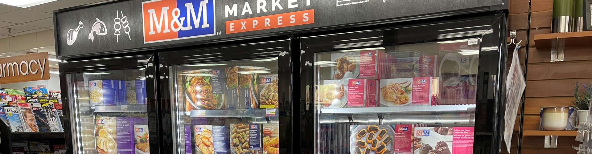 M&M Frozen Food express location in Baden