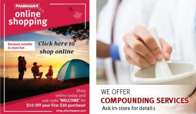 Pharmasave Aria online shop & compounding